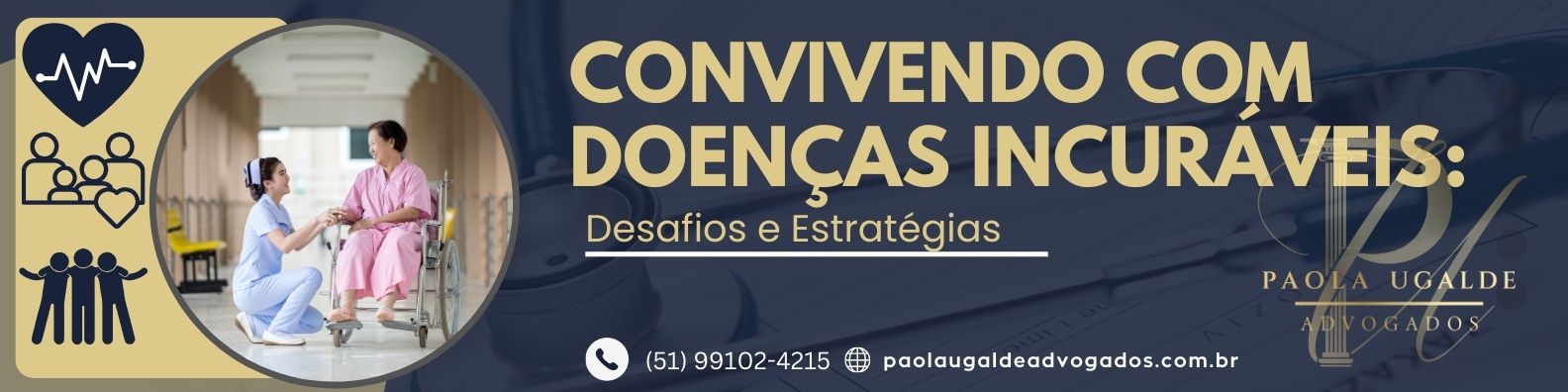 Advogado explicando processo judicial para cliente na área da saúde.