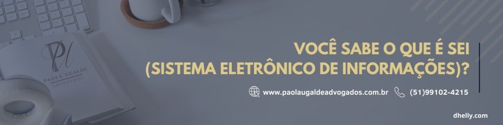 Um dispositivo eletrônico exibindo a plataforma SEI, com uma pessoa navegando pelo sistema.